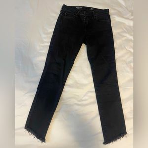 AG  Adriano Goldschmied Black Jeans - The Prima Ankle